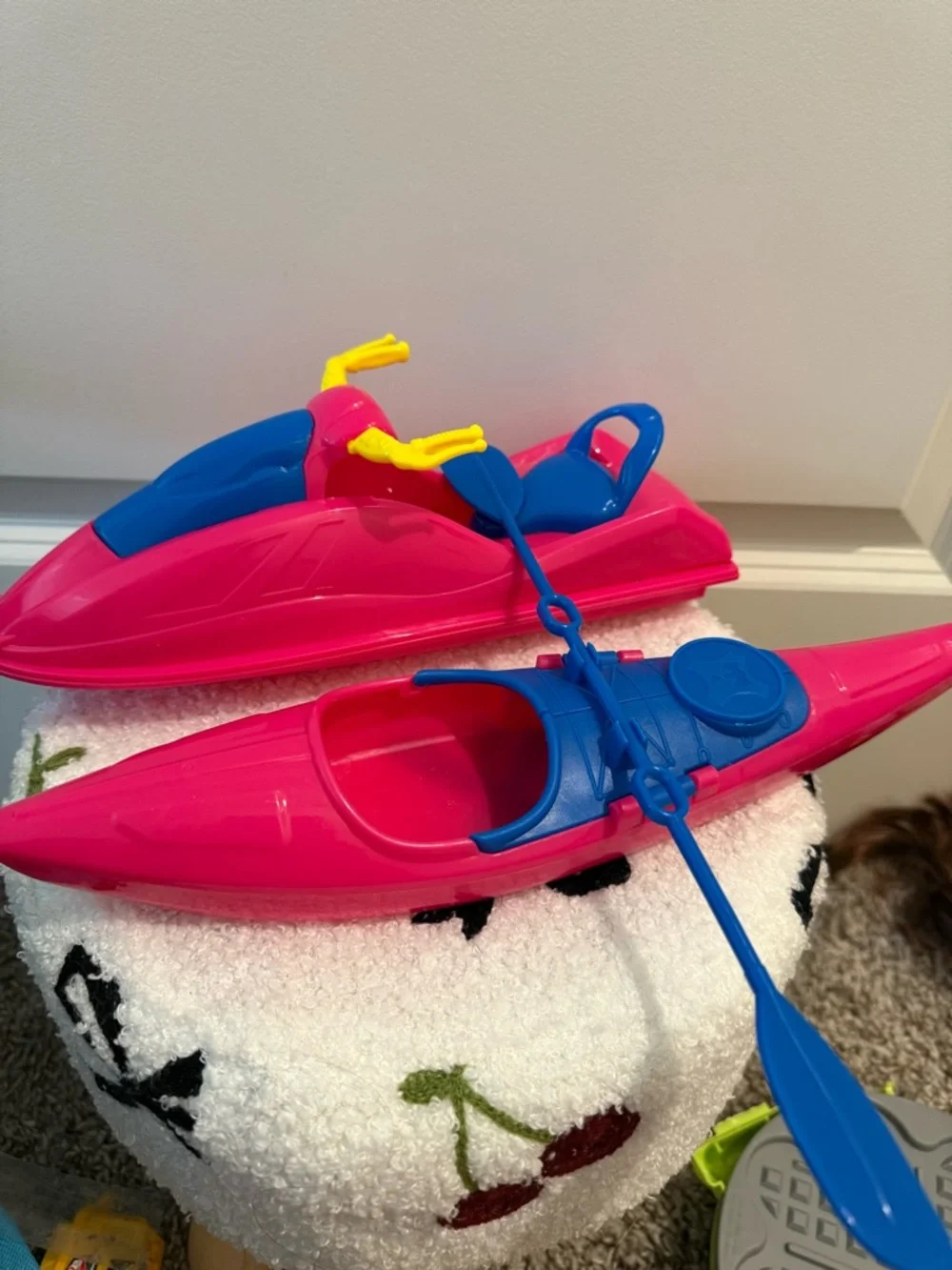 Beach Barbie Doll with Blue Pool, Pink Kayak and Pink Jet Ski